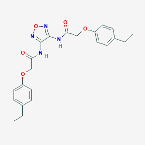 N,N'-1,2,5-oxadiazole-3,4-diylbis[2-(4-ethylphenoxy)acetamide]