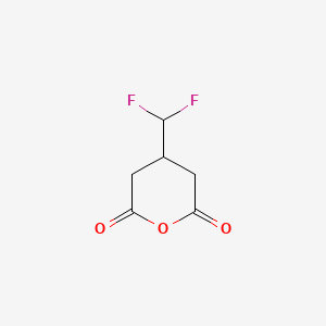4-Difluoromethyl-dihydro-pyran-2,6-dione