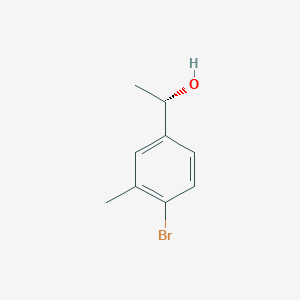 molecular formula C9H11BrO B2501702 (1S)-1-(4-Bromo-3-methylphenyl)ethanol CAS No. 2225126-85-0