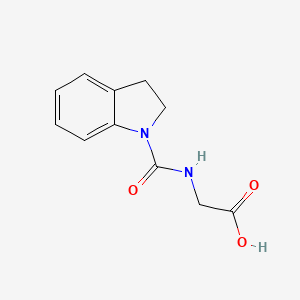 N-(2,3-dihydro-1H-indol-1-ylcarbonyl)glycine