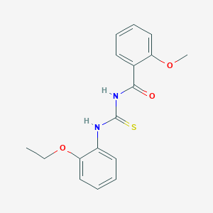 N-[(2-ethoxyphenyl)carbamothioyl]-2-methoxybenzamide