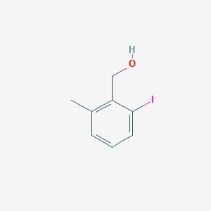 molecular formula C8H9IO B2501801 (2-碘-6-甲基苯基)甲醇 CAS No. 1261794-19-7