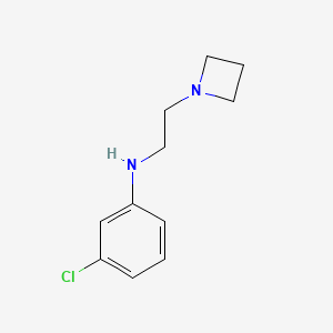 N-[2-(Azetidin-1-yl)ethyl]-3-chloroaniline