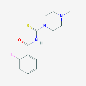 2-iodo-N-[(4-methyl-1-piperazinyl)carbothioyl]benzamide