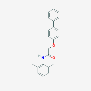 molecular formula C23H23NO2 B250185 2-([1,1'-biphenyl]-4-yloxy)-N-mesitylacetamide 