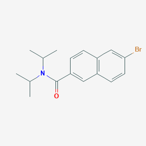 6-bromo-N,N-diisopropyl-2-naphthamide