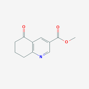 molecular formula C11H11NO3 B2502024 Methyl 5-oxo-5,6,7,8-tetrahydroquinoline-3-carboxylate CAS No. 1174538-70-5