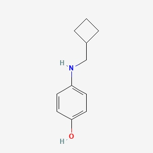 4-(Cyclobutylmethylamino)phenol