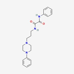 N1-phenyl-N2-(3-(4-phenylpiperazin-1-yl)propyl)oxalamide