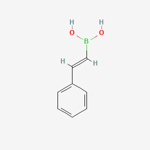 molecular formula C8H9BO2 B2502123 (E)-Styrylboronic acid CAS No. 34420-17-2; 4363-35-3; 6783-05-7; 6783-76-2