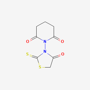 1-(4-oxo-2-thioxo-1,3-thiazolan-3-yl)dihydro-2,6(1H,3H)-pyridinedione