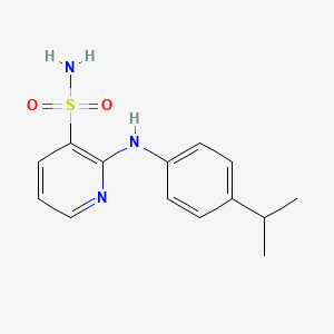 2-[(4-Isopropylphenyl)amino]pyridine-3-sulfonamide