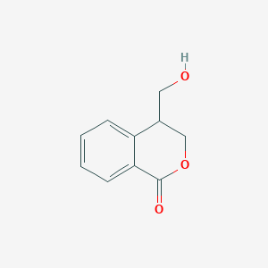 molecular formula C10H10O3 B2502337 4-(羟甲基)-3,4-二氢异色满-1-酮 CAS No. 2551119-69-6