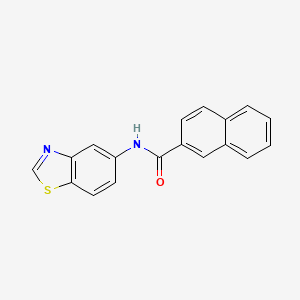 N-(benzo[d]thiazol-5-yl)-2-naphthamide