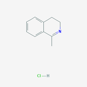 molecular formula C10H12ClN B2502357 1-methyl-3,4-dihydroisoquinoline Hydrochloride CAS No. 26210-39-9