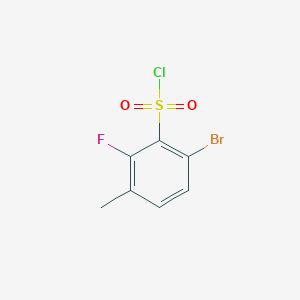 6-Bromo-2-fluoro-3-methylbenzenesulfonyl chloride