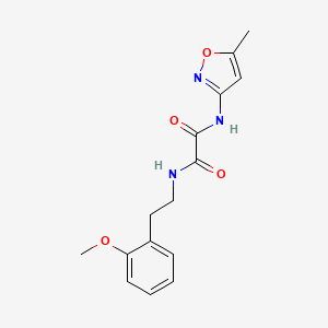 N1-(2-methoxyphenethyl)-N2-(5-methylisoxazol-3-yl)oxalamide