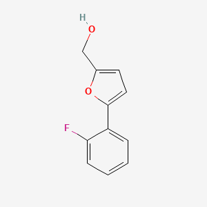 [5-(2-Fluorophenyl)furan-2-yl]methanol