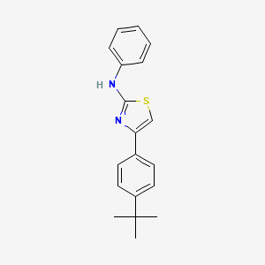 (4-(4-(Tert-butyl)phenyl)(2,5-thiazolyl))phenylamine