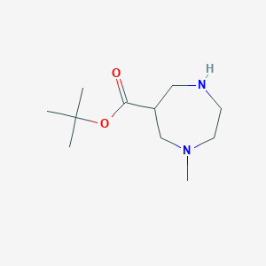 Tert-butyl 1-methyl-1,4-diazepane-6-carboxylate