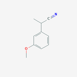 molecular formula C10H11NO B2502561 2-(3-Methoxyphenyl)propanenitrile CAS No. 25310-30-9