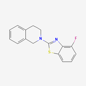 2-(3,4-dihydroisoquinolin-2(1H)-yl)-4-fluorobenzo[d]thiazole