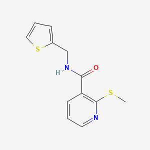 2-(methylthio)-N-(thien-2-ylmethyl)nicotinamide