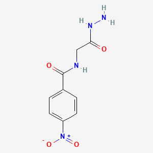 N-hydrazinocarbonylmethyl-4-nitrobenzamide