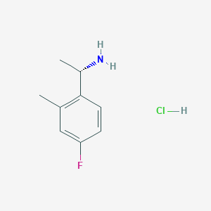 (S)-1-(4-fluoro-2-methylphenyl)ethanamine hydrochloride