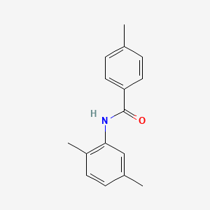 molecular formula C16H17NO B2502782 N-(2,5-dimethylphenyl)-4-methylbenzamide CAS No. 200934-09-4