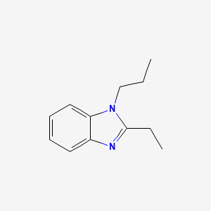 molecular formula C12H16N2 B2502816 2-Ethyl-1-propylbenzimidazole CAS No. 24103-02-4