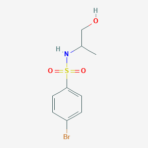 4-bromo-N-(2-hydroxy-1-methylethyl)benzenesulfonamide