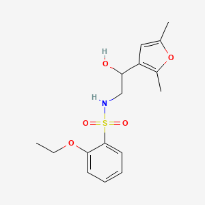 N-(2-(2,5-dimethylfuran-3-yl)-2-hydroxyethyl)-2-ethoxybenzenesulfonamide