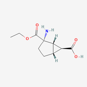 (1S,2S,5R,6S)-2-Amino-2-ethoxycarbonylbicyclo[3.1.0]hexane-6-carboxylic acid