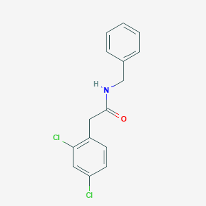 molecular formula C15H13Cl2NO B250297 N-benzyl-2-(2,4-dichlorophenyl)acetamide 