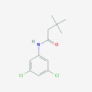 molecular formula C12H15Cl2NO B250301 N-(3,5-dichlorophenyl)-3,3-dimethylbutanamide 