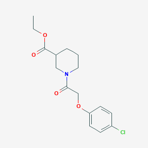 Ethyl 1-[(4-chlorophenoxy)acetyl]-3-piperidinecarboxylate