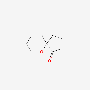 molecular formula C9H14O2 B2503101 6-Oxaspiro[4.5]decan-1-one CAS No. 1609254-69-4