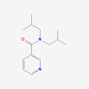 molecular formula C14H22N2O B250311 N,N-diisobutylnicotinamide 