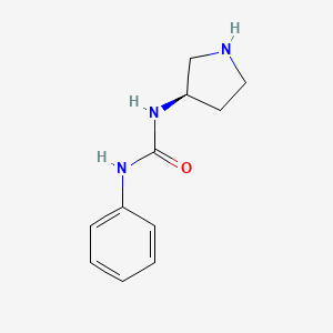 (R)-1-Phenyl-3-(pyrrolidin-3-yl)urea