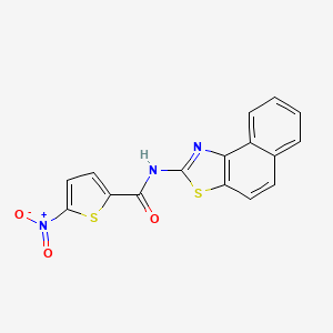 N-benzo[e][1,3]benzothiazol-2-yl-5-nitrothiophene-2-carboxamide