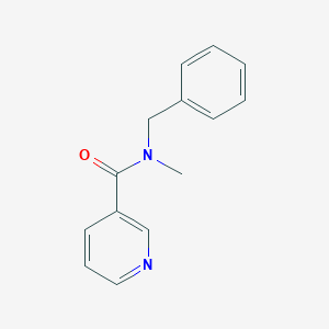 molecular formula C14H14N2O B250314 N-benzyl-N-methylpyridine-3-carboxamide 