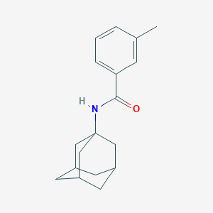 molecular formula C18H23NO B250315 N-(1-adamantyl)-3-methylbenzamide 