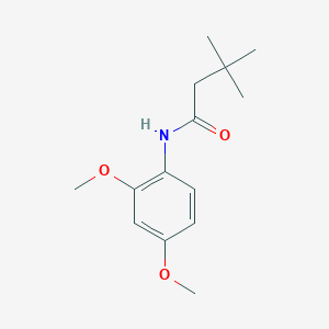 N-(2,4-dimethoxyphenyl)-3,3-dimethylbutanamide