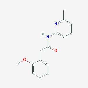 2-(2-methoxyphenyl)-N-(6-methylpyridin-2-yl)acetamide