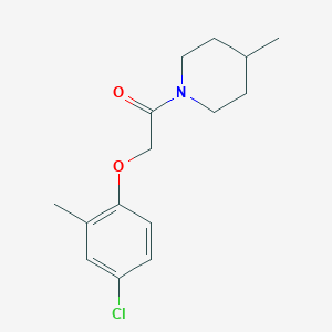 1-[(4-Chloro-2-methylphenoxy)acetyl]-4-methylpiperidine