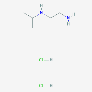 molecular formula C5H16Cl2N2 B2503201 1,2-Ethanediamine, N-(1-methylethyl)-, dihydrochloride CAS No. 64670-89-9