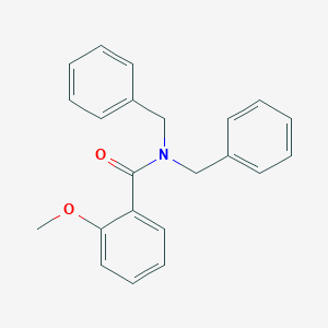 molecular formula C22H21NO2 B250327 N,N-dibenzyl-2-methoxybenzamide 