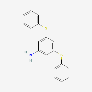 3,5-Bis(phenylsulfanyl)aniline