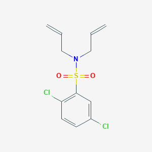 molecular formula C12H13Cl2NO2S B250329 N,N-diallyl-2,5-dichlorobenzenesulfonamide 